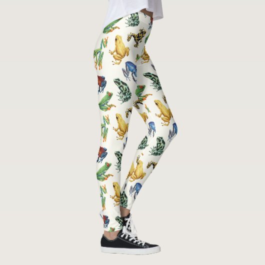 白いカエル レギンス (右)