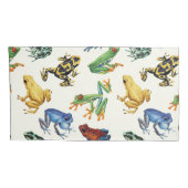 白いカエル 枕カバー (裏面-右)