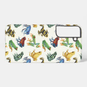 白いカエル SAMSUNG GALAXYケース (裏面横)