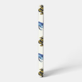 白いカエル SAMSUNG GALAXYケース (左側面)