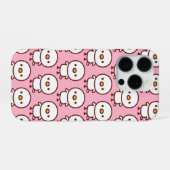 白いカナリア iPhoneケース (裏面横)