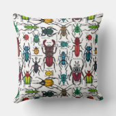 白いカブトムシ クッション (裏面)