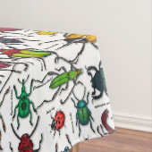 白いカブトムシ テーブルクロス (インサイチュ)