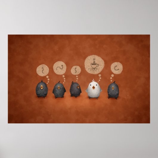 白いカラス ポスター (正面)