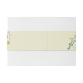 白いカラユリと緑のユーカリ結婚プス 招待状ベリーバンド (裏面例)