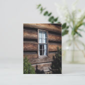 白いカーテン ポストカード (スタンド正面)