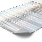 白いカーテン#1 ポスター (角)