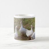 白いガチョウ コーヒーマグカップ (中央)