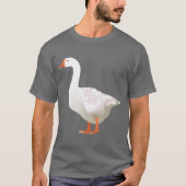 白いガチョウ Tシャツ (正面)