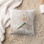 白いガ蘭 クッション (ブランケット)
