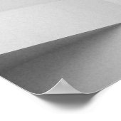 白いキュービシェルフ ポスター (角)