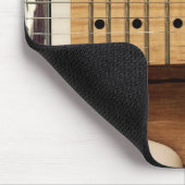 白いギター マウスパッド (コーナー)