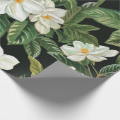 白いクチナシの花 ラッピングペーパー (角)