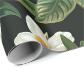 白いクチナシの花 ラッピングペーパー (ロールコーナー)