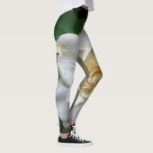 白いクチナシの花 レギンス (右)