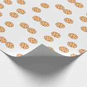 白いクッキー ラッピングペーパー (角)