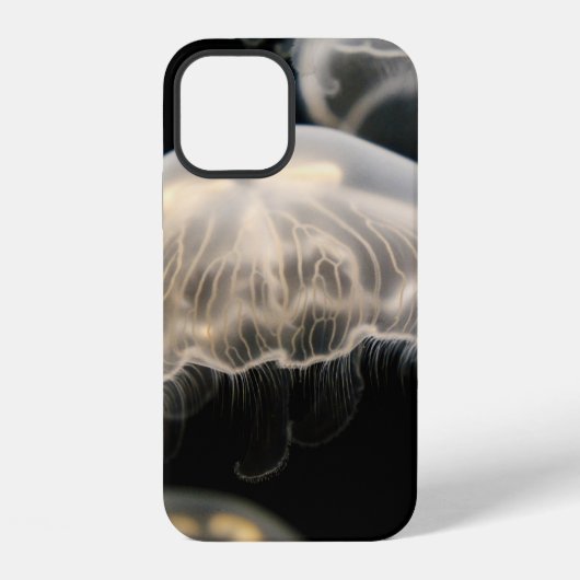 白いクラゲ iPhoneケース (裏面)