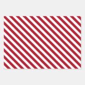 白いクランベリー ラッピングペーパーシート (正面3)