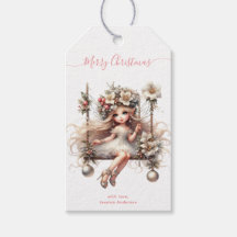 白いクリスマスの妖精