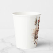 白いクリスマスの妖精 紙コップ (右)