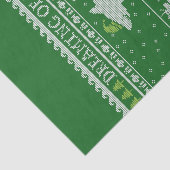 白いクリスマスの醜素晴らしいセーターの夢を見ながら 薄葉紙 (詳細)