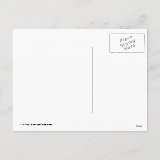 白いクリスマスの醜素晴らしいセーターの夢を見る シーズンポストカード (裏面)