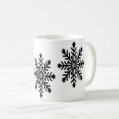 白いクリスマスの雪 コーヒーマグカップ (正面右)