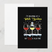 白いクリスマスを夢見てはいるけれど、赤もありかな , 招待状 (正面/裏面)