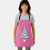 白いクリスマスツリー エプロン (インサイチュ)