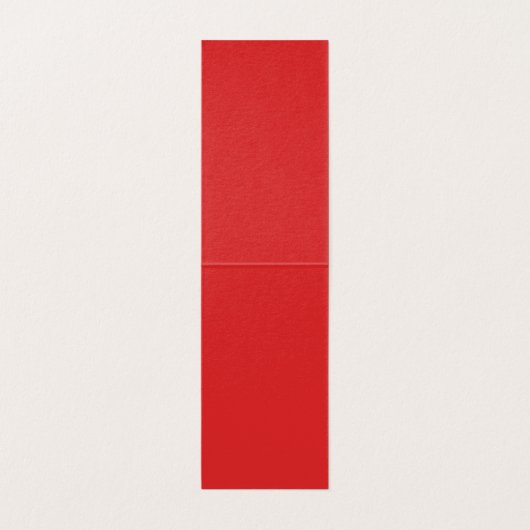 白いクリスマスデコ離れー折りカード付き赤いクリスマス (内部フラット)