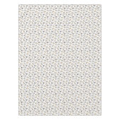 白いクリスマスペンギン テーブルクロス (正面)