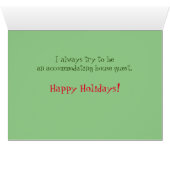 白いクリスマスワインキャットおもしろいの夢を見る (内部横(下))