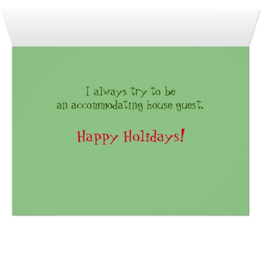 白いクリスマスワインキャットおもしろいの夢を見る (内部横(下))