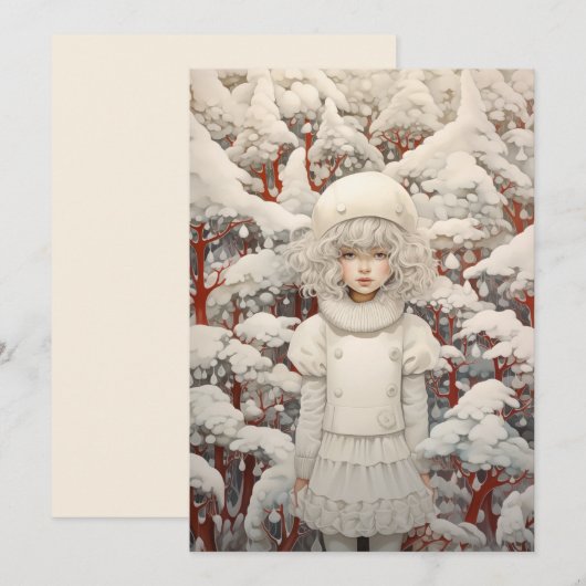 白いクリスマス夢 (正面/裏面)