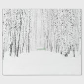 白いクリスマス物語 ラッピングペーパー (フラット)