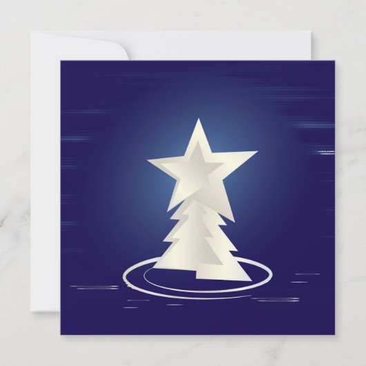 白いクリスマス カード (正面)