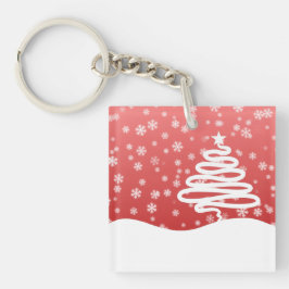 白いクリスマス キーホルダー