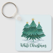 白いクリスマス キーホルダー (正面)