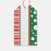 白いクリスマス ギフトタグ (裏面)