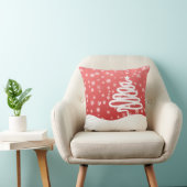 白いクリスマス クッション (椅子)