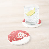 白いクリスマス コースター (側面)