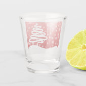 白いクリスマス ショットグラス (裏面)