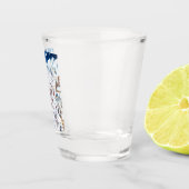 白いクリスマス ショットグラス (右)