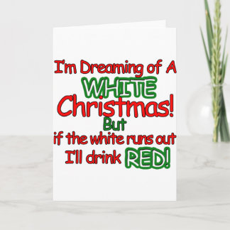 白いクリスマス シーズンカード