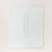 白いクリスマス ジグソーパズル (縦)