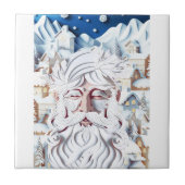 白いクリスマス タイル (正面)