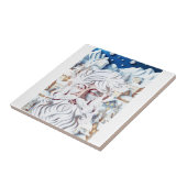 白いクリスマス タイル (側面)