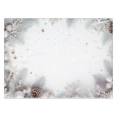 「白いクリスマス」 テーブルクロス (正面(横))