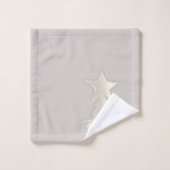 白いクリスマス バスタオルセット (ウォッシュタオル)