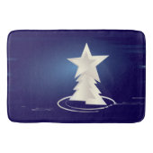 白いクリスマス バスマット (正面)